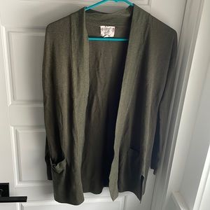 Light weight olive green sweater